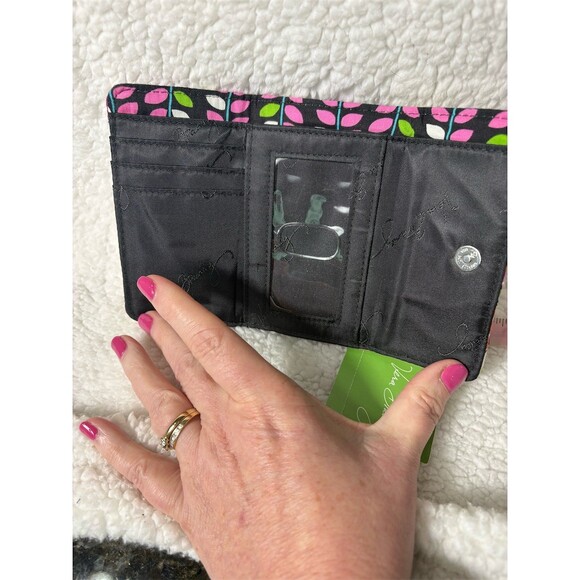 Vera Bradley Wallet Womens One Size Multicolor Floral Quilted Kisslock - Picture 5 of 7